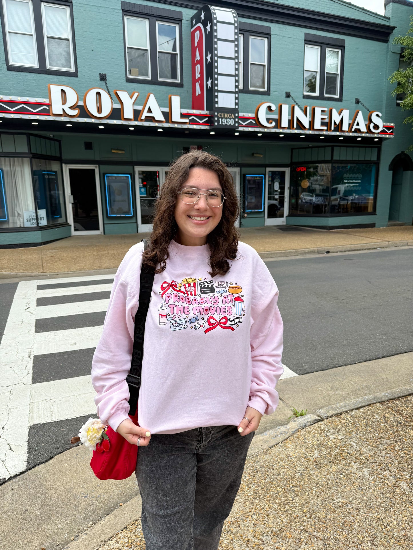 'Probably at the Movies' Crewneck PRE-ORDER