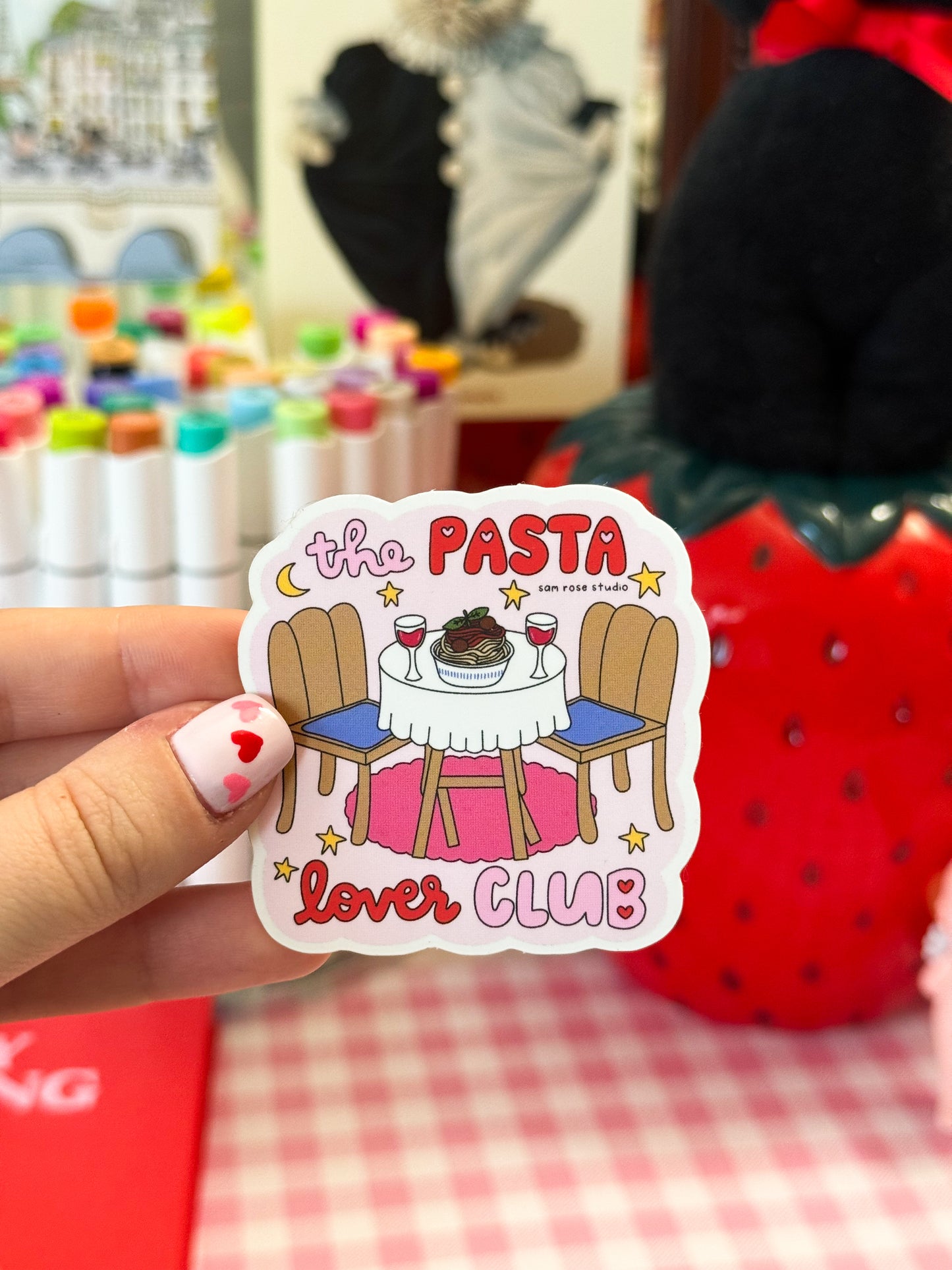 'PASTA LOVER CLUB' Sticker
