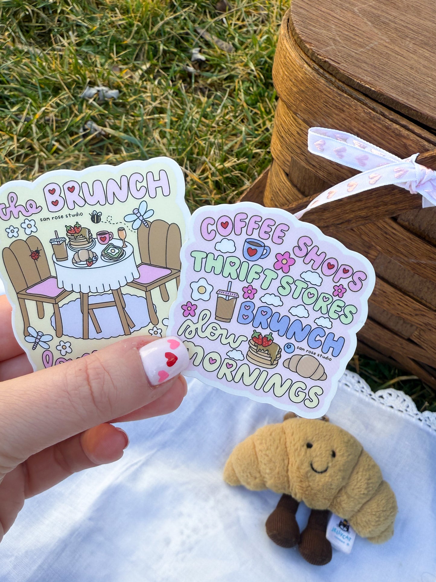 'BRUNCH LOVER CLUB' Sticker