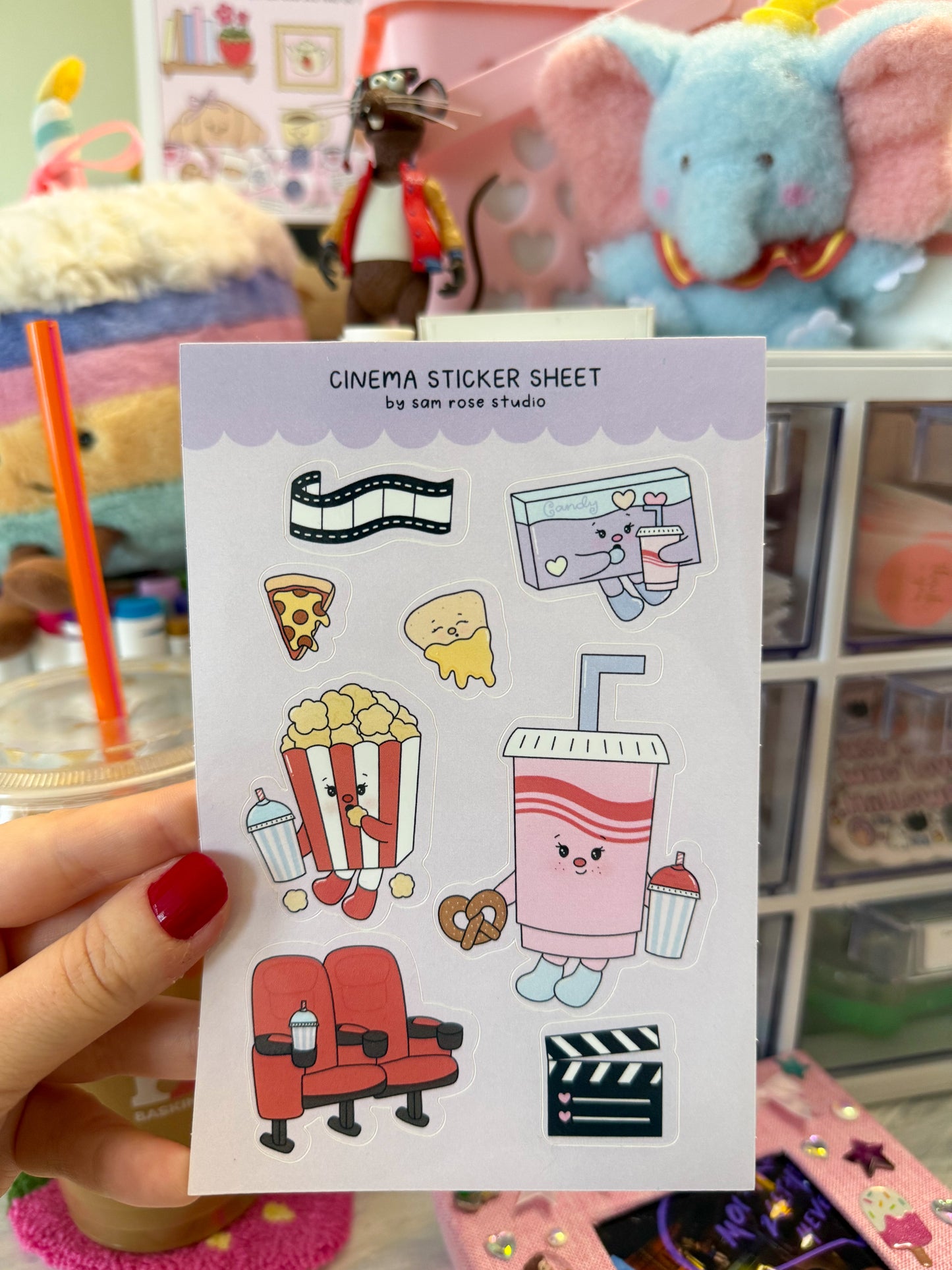 Cinema Sticker Sheet