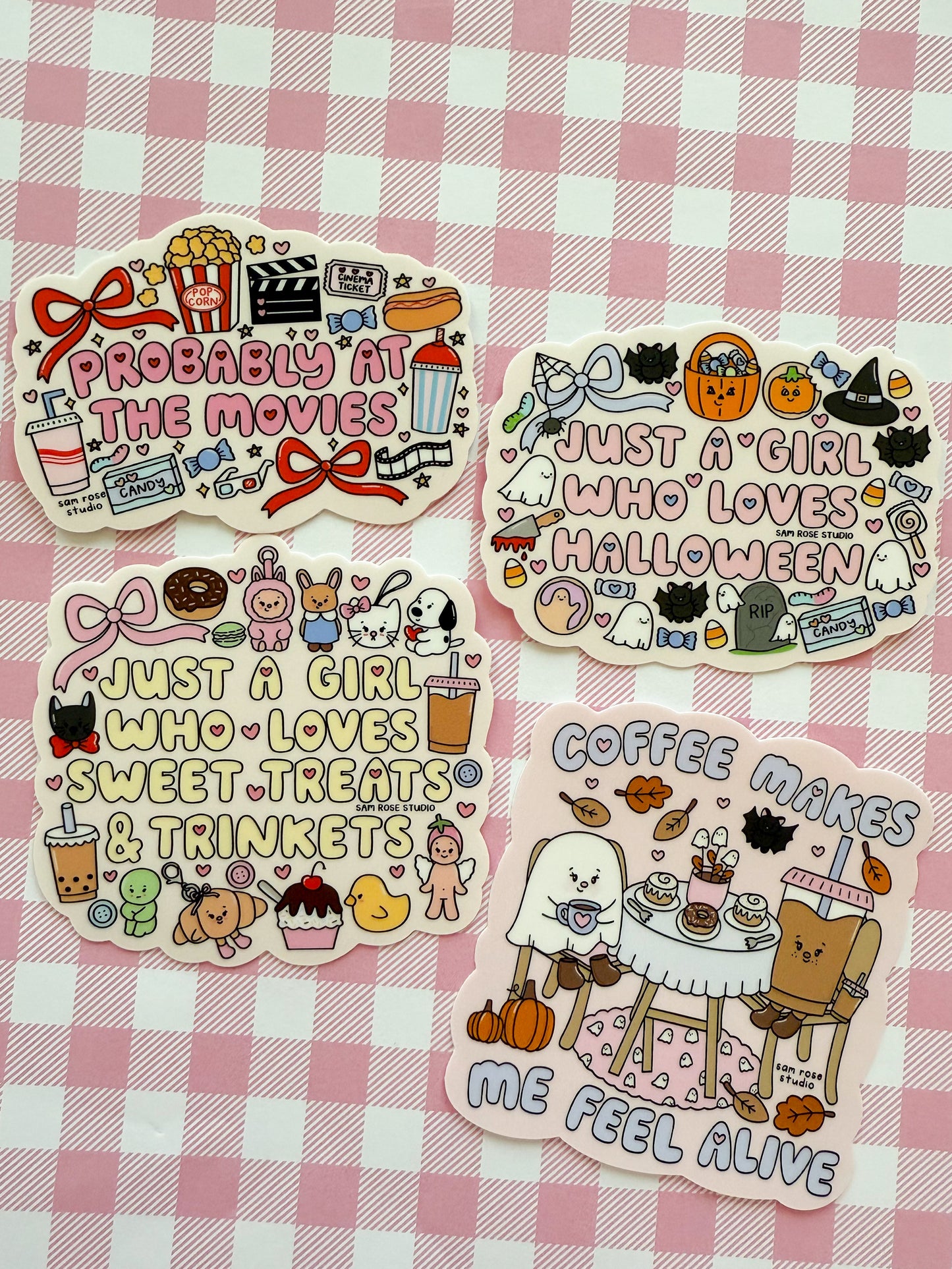 'Probably at the Movies' Sticker