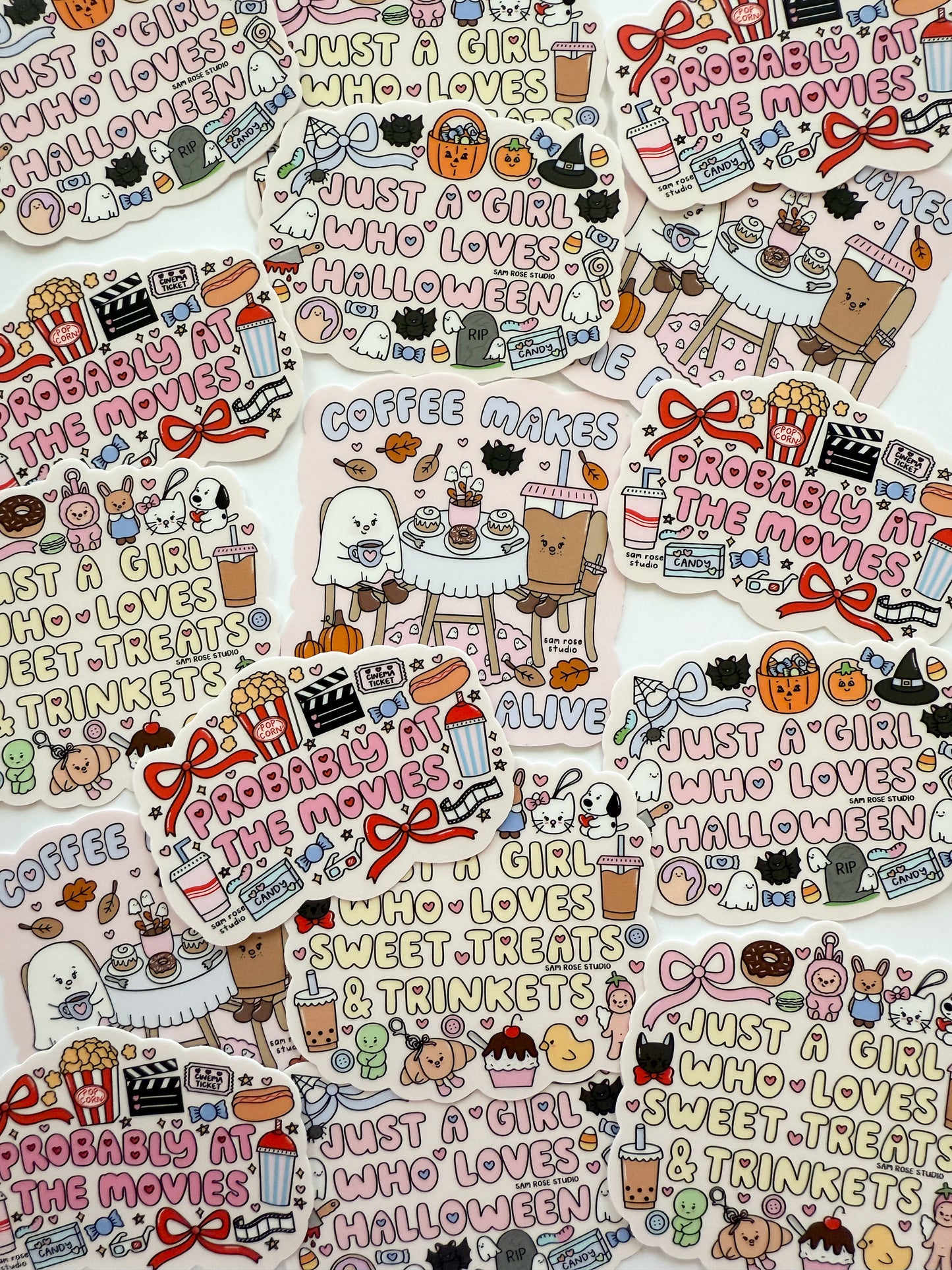 'Probably at the Movies' Sticker