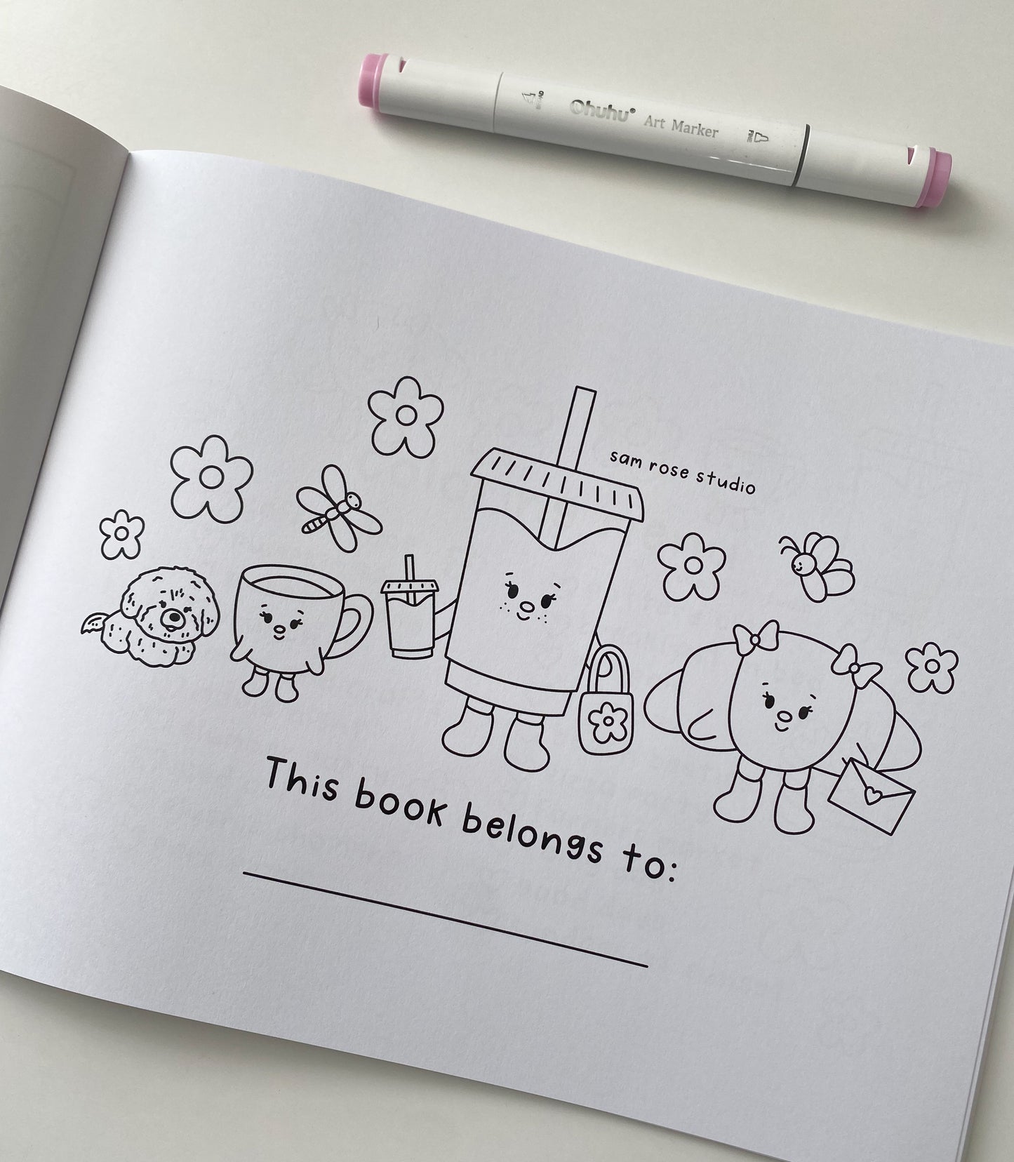 Cute and Cozy Coloring Book