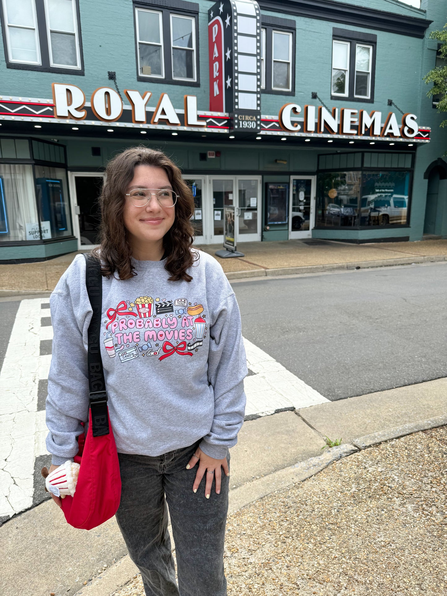 'Probably at the Movies' Crewneck PRE-ORDER