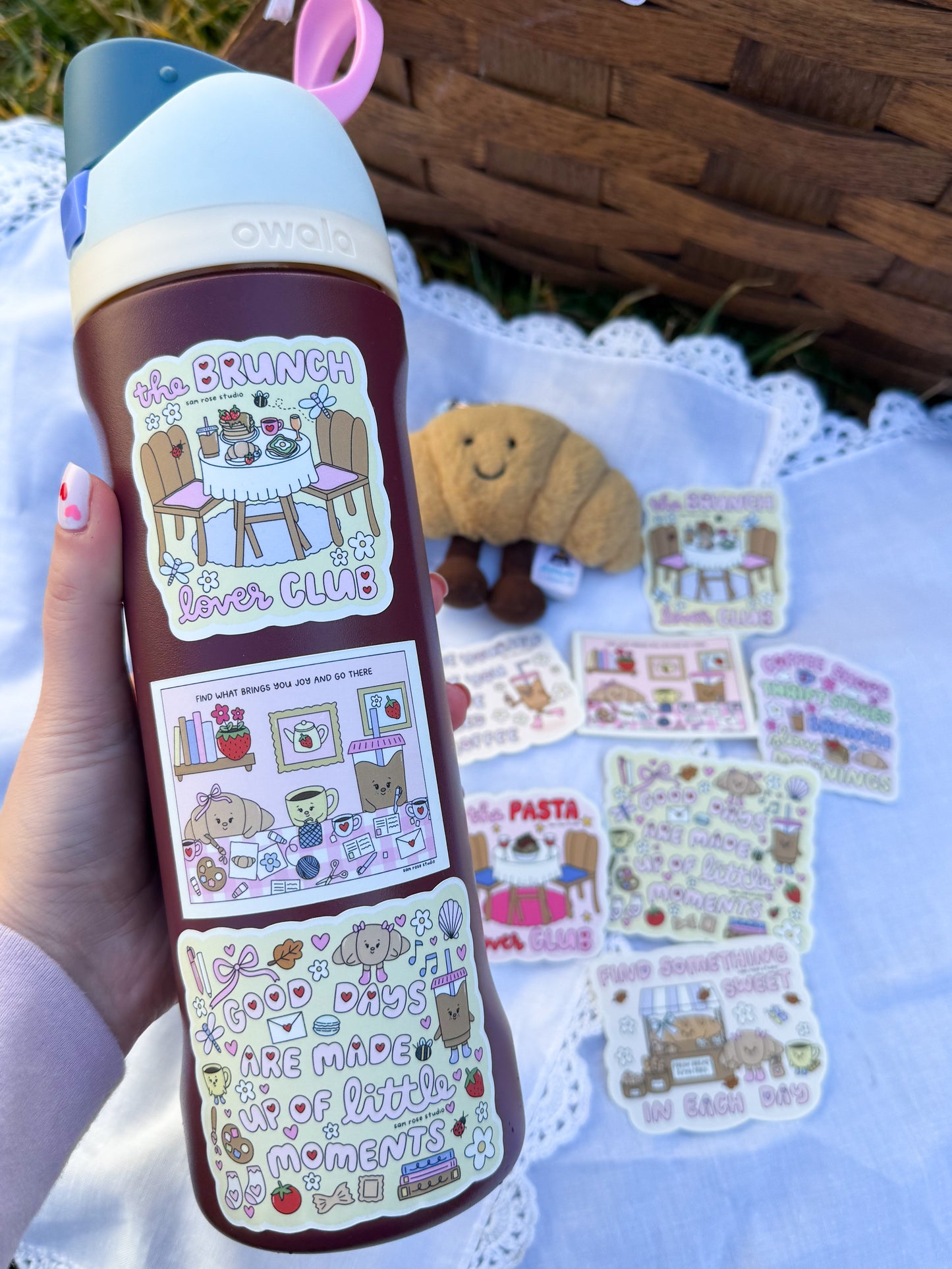 'BRUNCH LOVER CLUB' Sticker
