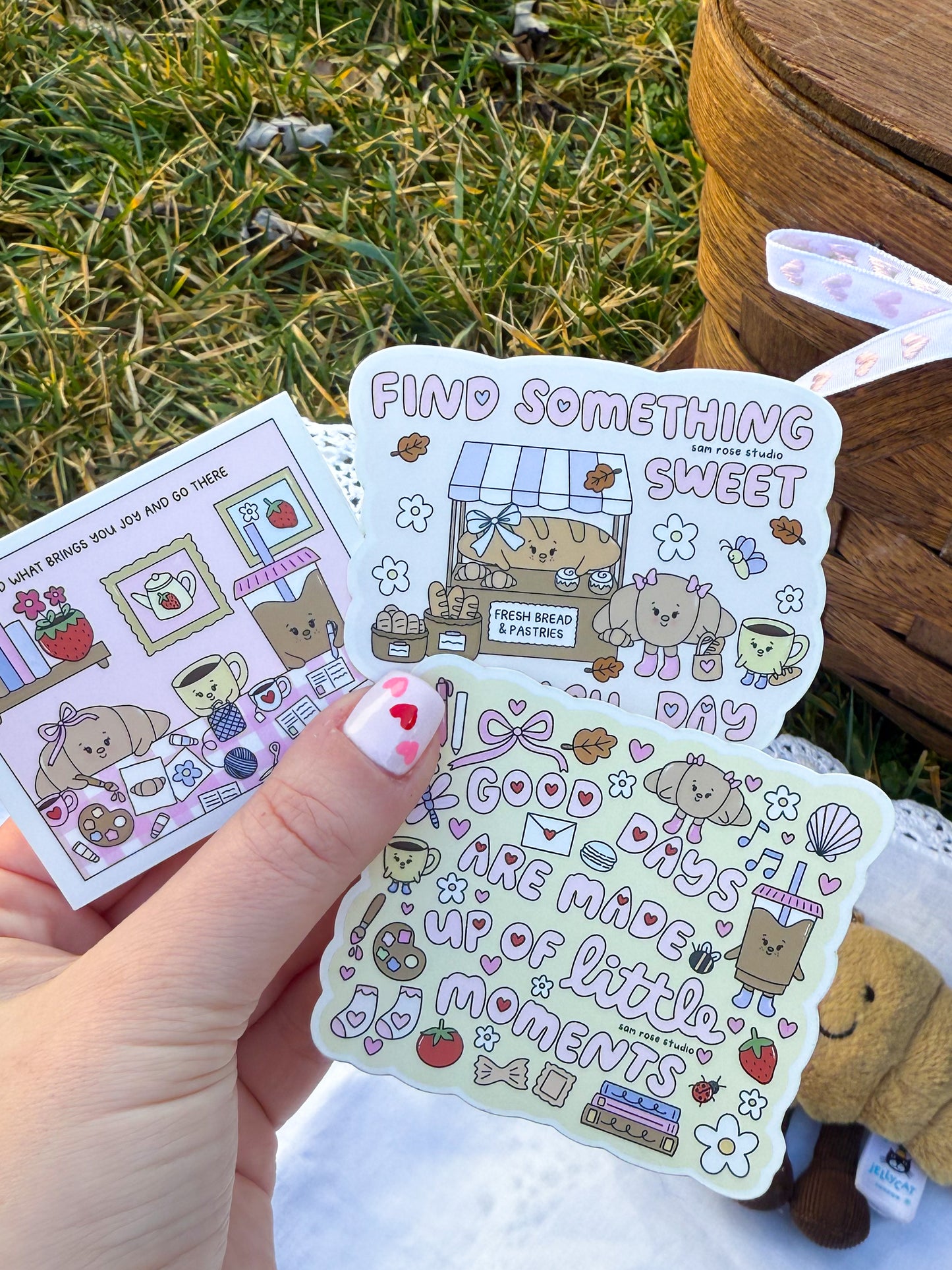 'FIND WHAT BRINGS YOU JOY' Sticker