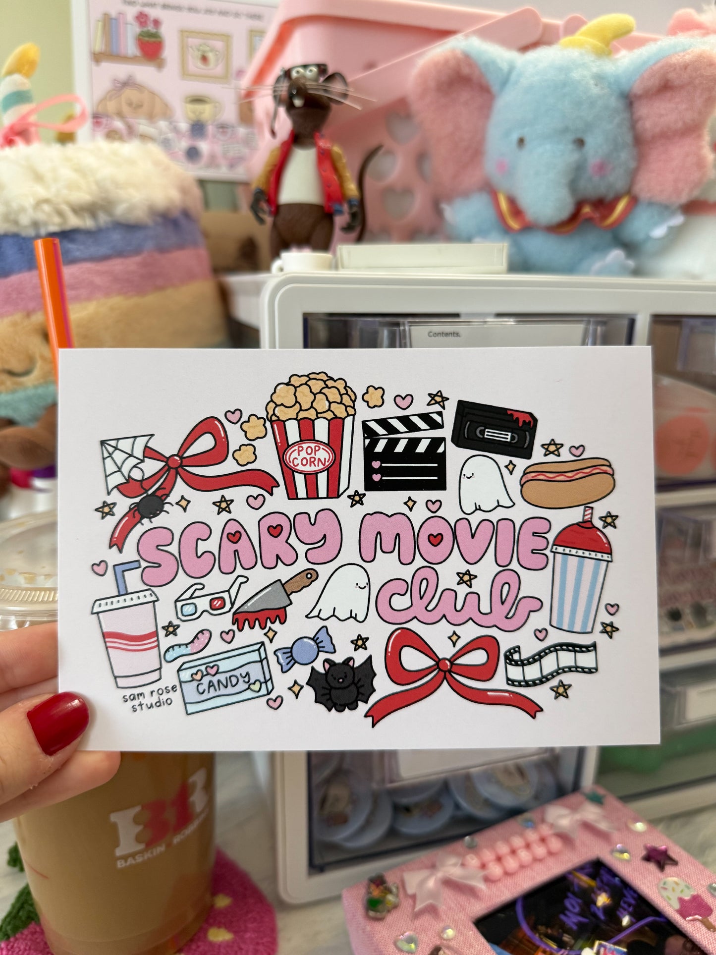 Scary Movie Club Print