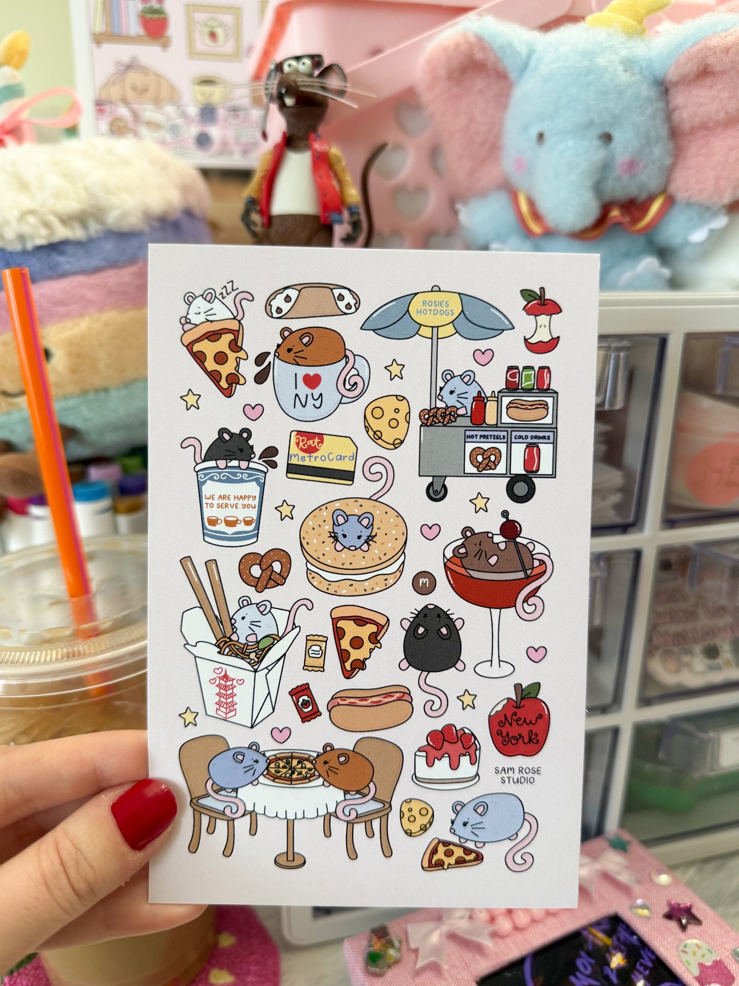 NYC Rats Print