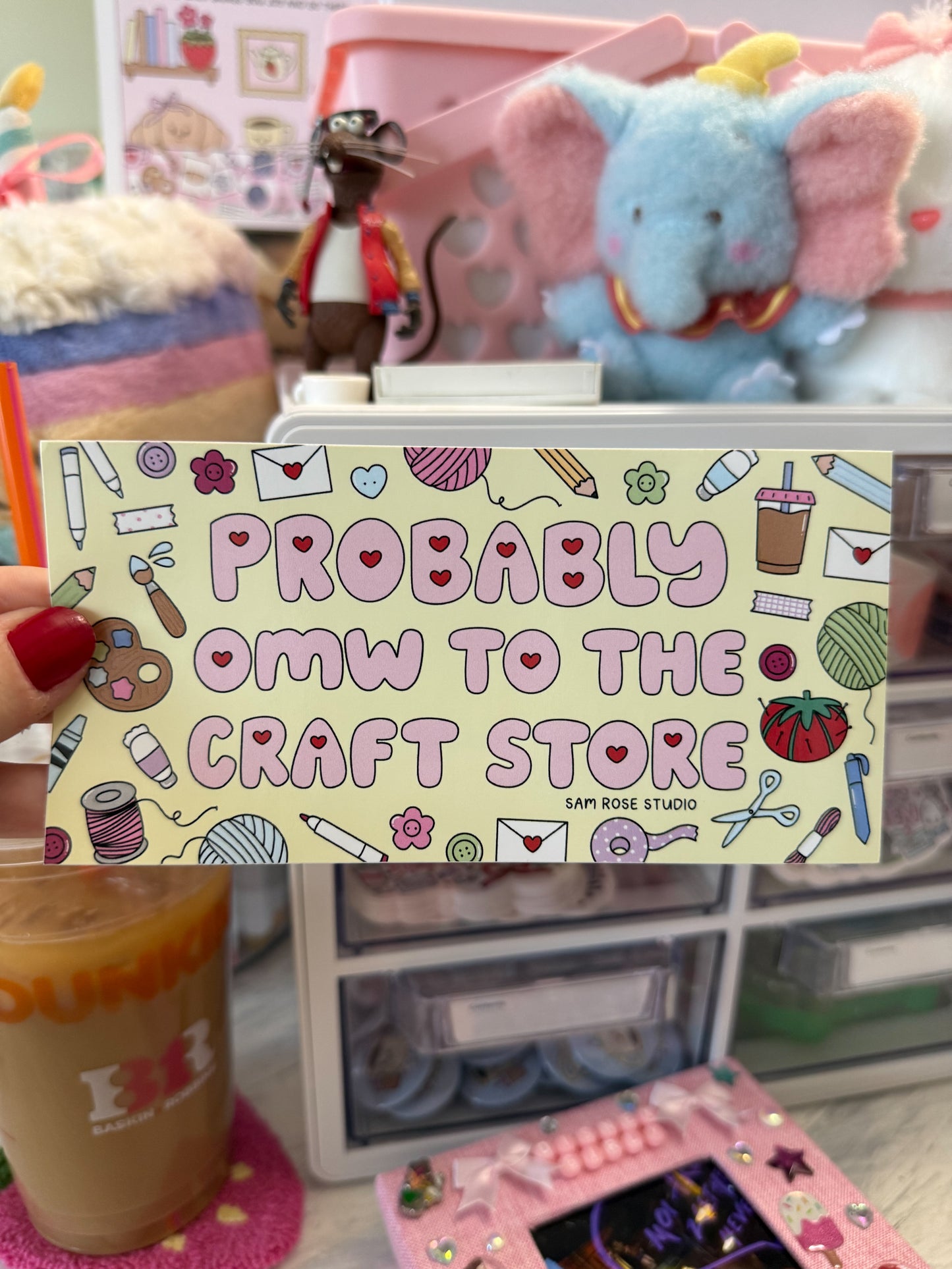 Craft Store Bumper Sticker