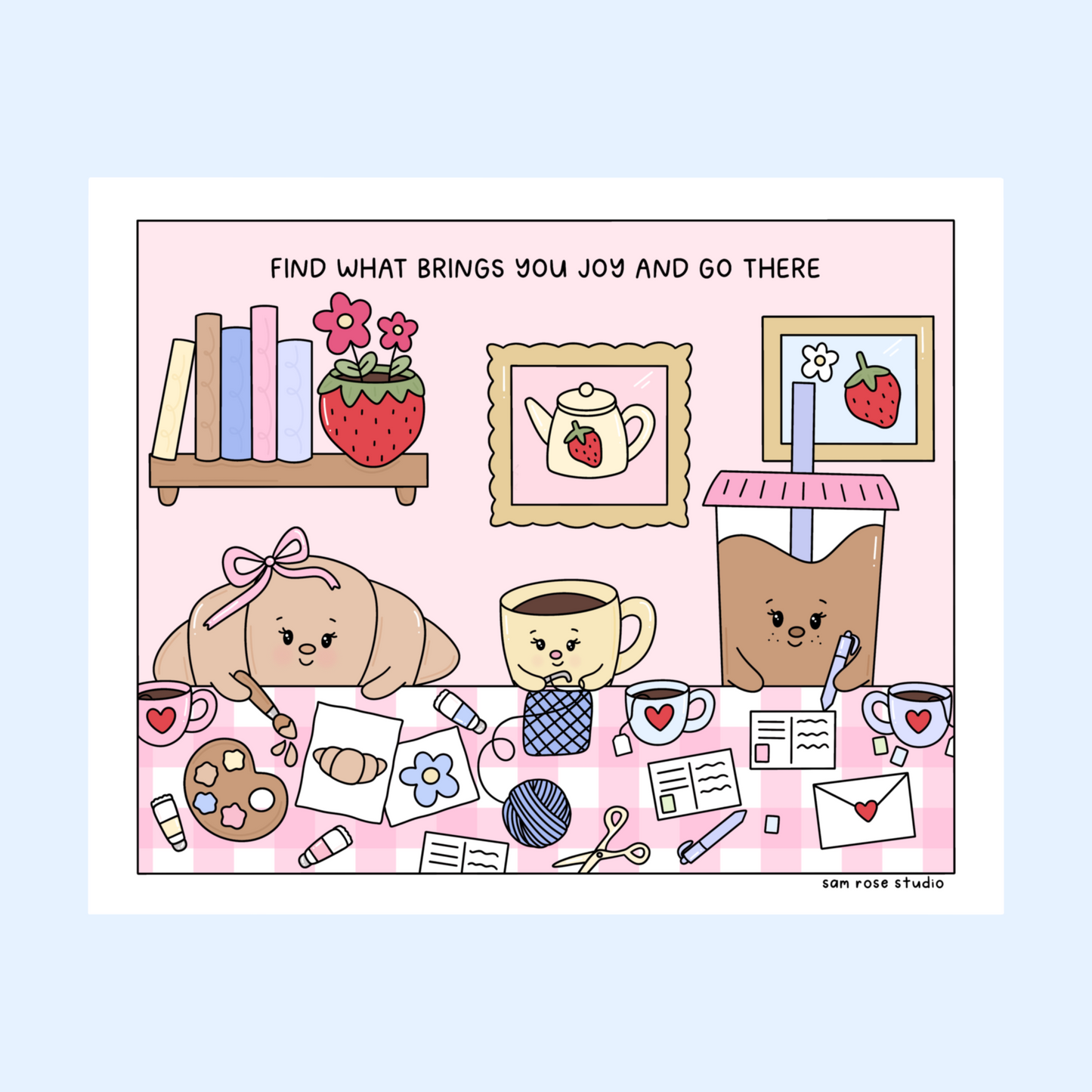 'FIND WHAT BRINGS YOU JOY' Sticker